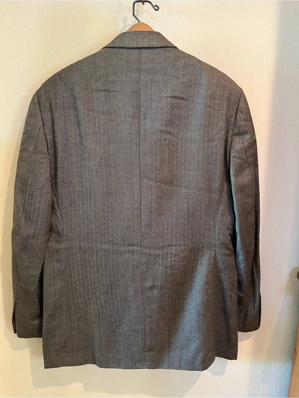 Ralph Lauren Men's 40R Olive Green Single-Breasted Wool Silk Sport Coat